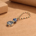 Buddha Stones Yin Yang Symbol Om Mani Padme Hum Bagua Copper Harmony Key Chain Key Chain BS 2