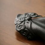 Buddha Stones Buddha Hand Ceramic Auspicious Clouds Blessing Incense Burner Incense Burner BS 4