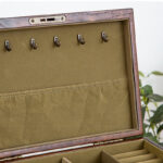 Buddha Stones Retro Solid Wood Jewelry Box Four-Layer Wooden Jewelry Storage Box Jewelry Box BS 5