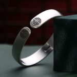 Buddha Stones Feng Shui Five Emperor Coins Peanut Wealth Bracelet Bangle Bracelet Bangle BS 3