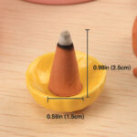 Buddha Stones Tibetan Scented Tower Incense Cones Incense BS Rose
