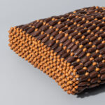 Buddha Stones Hand-woven Wooden Beads Handbag Handbags BS 5