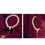 Buddha Stones Natural Abelia Biflora Wood Blessing Wrist Mala Wrist Mala BS 13