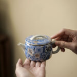Buddha Stones Lotus Chrysanthemum Plum Blossom Flower Teacup Kung Fu Tea Cup Teapot Cup BS 17