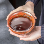 Buddha Stones Blooming Flowers Pattern Chinese Jianzhan Kiln Change Ceramic Teacup Kung Fu Tea Cup Bowl Jian Zhan Tea Cup BS 5