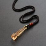 Buddha Stones Liuli Ancient Pagoda Wisdom Necklace Necklaces & Pendants BS 19