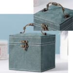 Buddha Stones Jewelry Box Organizer Three-Layer Jewelry Storage Box Flannel Gift Box Jewelry Box BS 10