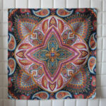 Buddha Stones Boho Mandala Tablecloth Home Table Cover Decor Decorations BS Feather Leaf