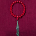 Buddha Stones Abelia Biflora Wood Warding Off Evil Spirits Wrist Mala Wrist Mala BS 1