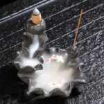 Buddha Stones Koi Fish Lucky Incense Burner Decoration Decoration BS 1
