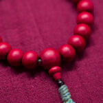 Buddha Stones Abelia Biflora Wood Warding Off Evil Spirits Wrist Mala Wrist Mala BS 3
