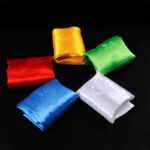 Buddha Stones Tibetan Blessing Auspicious 5 Colors Khata Decoration Decorations BS 16