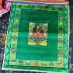 Buddha Stones Tibetan 5 Colors Windhorse Buddha Tara Scriptures Healing Auspicious Outdoor Prayer Flag TIBETAN PRAYER FLAGS buddhastoneshop 12