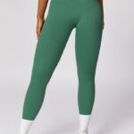 Buddha Stones Women Short Sleeve T-Shirt Top High Waist Leggings Pants For Sports Yoga 2-Piece Outfit BS 36