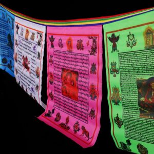 Buddha Stones Tibetan Blessing Outdoor 10 Pcs Prayer Flag Decorations buddhastoneshop 35cm*28cm
