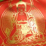 Buddha Stones Tibetan 5 Colors Windhorse Buddha Scriptures Auspicious Outdoor Prayer Flag TIBETAN PRAYER FLAGS buddhastoneshop 20