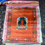 Buddha Stones Tibetan 5 Colors Windhorse Buddha Tara Scriptures Healing Auspicious Outdoor Prayer Flag TIBETAN PRAYER FLAGS buddhastoneshop 10