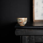 Buddha Stones Dunhuang Flying Apsaras Ceramic Gaiwan Sancai Teacup Kung Fu Tea Cup With Lid Cup BS 22