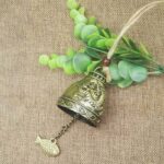 Buddha Stones Feng Shui Buddha Koi Fish Dragon Elephant Wind Chime Bell Luck Wall Hanging Decoration Decorations BS Dragon