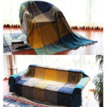 Buddha Stones Tibetan Colorful Flower Pattern Hand-Dyed Cozy Blanket Blanket BS 7