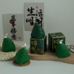 Buddha Stones Dragon Boat Festival Zongzi Pattern Scented Candle Gift For Family Friends Candles BS 2