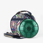 Buddha Stones Steel Tongue Drum Sound Healing Meditation Yoga Drum Kit 8 Note 5 Inch With Carry Bag Tongue Drum BS 2