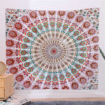Bohemian Mandala Pattern Tapestry Wall Hanging Wall Art Focus Creativity Home Living Room Decor (Extra 30% Off | USE CODE: FS30) Tapestry BS main
