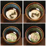 Buddha Stones Lotus Dragon Phoenix Koi Fish Chinese Jianzhan Ceramic Teacup Kung Fu Tea Cup 110ml Jian Zhan Tea Cup BS 18