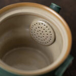 Buddha Stones Sanxingdui Ceramic Teacup Kung Fu Tea Cup With Bag Cup BS 8