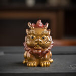 Buddha Stones Color Changing Small PiXiu Resin Tea Pet Wealth Home Figurine Decoration Decorations BS 3