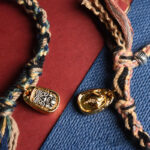 Buddha Stones Tibet Om Mani Padme Hum Carved Zakiram Focus Rope Bracelet - image 9