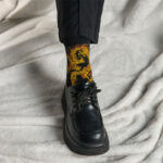 Buddha Stones Casual 5 Pairs of Golden Dragon Quarter Women's Socks - image 6