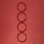 Buddha Stones Cinnabar Amber Concentration Bracelet - image 6