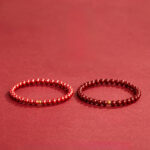 Buddha Stones 925 Sterling Silver Cinnabar Beads Blessing Bracelet - image 12
