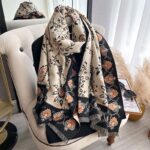 1759974956_5612fe1d-19c4-434e-9111-a4a2186671d1 Buddha Stones Thickened Winter Paisley Flowers Vines Pattern Soft Scarf Shawl - image 21