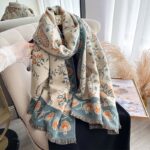 1759974956_697f5af9-fb27-40cc-a25a-6cc57f41ede4 Buddha Stones Thickened Winter Paisley Flowers Vines Pattern Soft Scarf Shawl - image 14