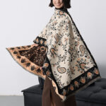 1759974956_beea95bf-586f-4258-be41-b3db1247b7d9 Buddha Stones Thickened Winter Paisley Flowers Vines Pattern Soft Scarf Shawl - image 23