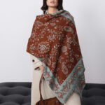 1759974956_c0ffc7f4-3cc1-4246-8bab-4f2bf170c474 Buddha Stones Thickened Winter Paisley Flowers Vines Pattern Soft Scarf Shawl - image 4