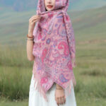 1759976120_3d73bd2b-13d7-4d3d-814f-b0fff461478b Buddha Stones Ethnic Embroidered Paisley Flowers Pattern Tassel Soft Scarf Shawl - image 5