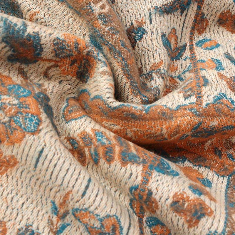 1759976120_78f55af5-8459-47f3-a9c4-1ea7f3a44338 Buddha Stones Ethnic Embroidered Paisley Flowers Pattern Tassel Soft Scarf Shawl - image 14