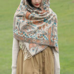 1759976120_7911c2d9-f341-4653-96ba-ebdc96e217d0 Buddha Stones Ethnic Embroidered Paisley Flowers Pattern Tassel Soft Scarf Shawl - image 11