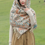 1759976120_7d022aa0-b4a3-467a-8b8e-7fa9326327e3 Buddha Stones Ethnic Embroidered Paisley Flowers Pattern Tassel Soft Scarf Shawl - image 12