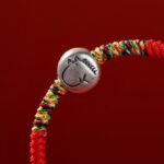 Buddha Stones 999 Sterling Silver Chinese Zodiac Horse Charm Red String Strength Braided Bracelet - image 7