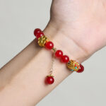 1761015241_be0e09ad-281e-4f10-bfc7-1ba6c576bb1a Buddha Stones Tibetan White Agate Crystal Stone Flowers Positivity Bracelet - image 8