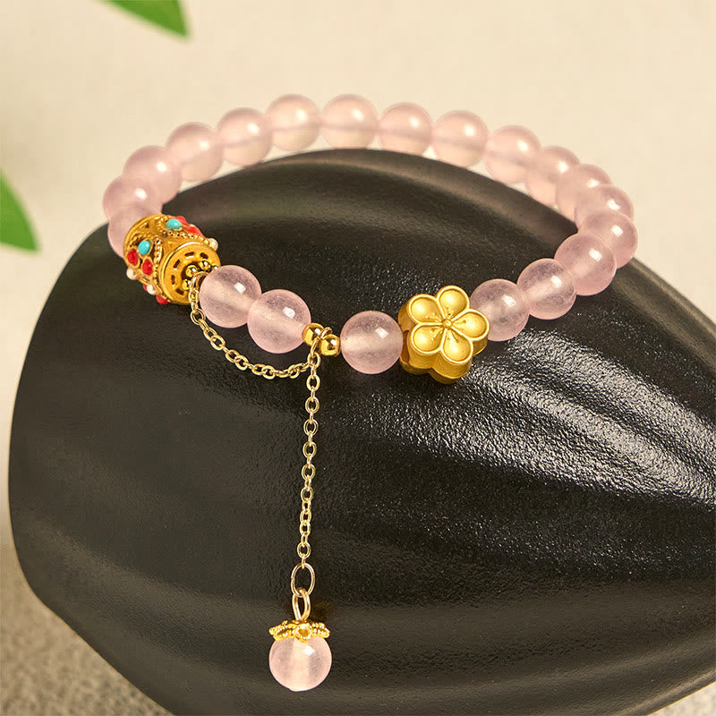 1761015428_7f8058ae-8db3-481f-980a-dd35fc3b871e Buddha Stones Tibetan White Agate Crystal Stone Flowers Positivity Bracelet - image 11