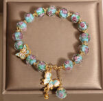 Buddha Stones "Hoping for Love and Transformation" Butterfly Bracelet Includes Gift Message Card - image 9