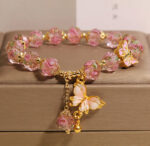 Buddha Stones "Hoping for Love and Transformation" Butterfly Bracelet Includes Gift Message Card - image 13