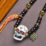 Buddha Stones Tibet Coconut Shell The Lord of the Corpse Forest Positive Bracelet - image 4