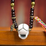 Buddha Stones Tibet Coconut Shell The Lord of the Corpse Forest Positive Bracelet - image 5