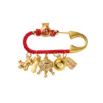 Buddha Stones "Wishing You Fortune and Good Luck" Year of the Horse Brooch Includes Gift Message Card - image 9
